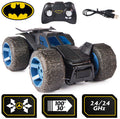 DC Stunt Force Batmobile Remote-Control Toy Car, 4-Wheel Drive, Turbo Boost, USB Rechargeable