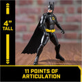 WBDc Action Spin Master Batman Batwing and 4-Inch Batman Figure Set, 11-Point Articulation