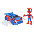 Hasbro Spidey and His Amazing Friends Web Crawler Vehicle Figure Accessory Set, 4-Inch Figure