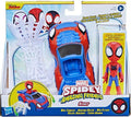 Hasbro Spidey and His Amazing Friends Web Crawler Vehicle Figure Accessory Set, 4-Inch Figure