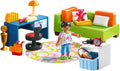 Playmobil Teenager's Room Dollhouse Furniture Set with Convertible Sofa Bed