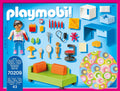 Playmobil Teenager's Room Dollhouse Furniture Set with Convertible Sofa Bed