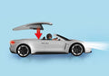 PLAYMOBIL Porsche Mission E RC Electric Sports Car with Lights and Charging Station