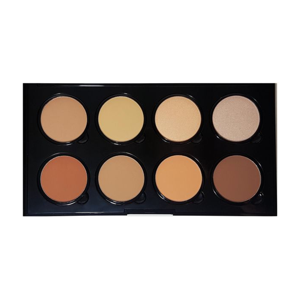 Make Over 22 8-Color Powder Contour Palette, Face Sculpting, 1502