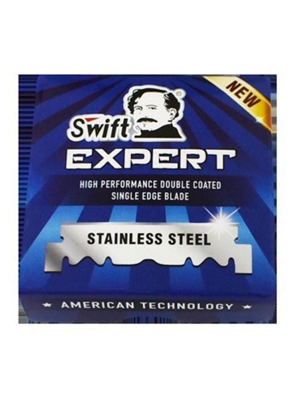 Swift 100-piece Stainless Steel Razor Blade Set