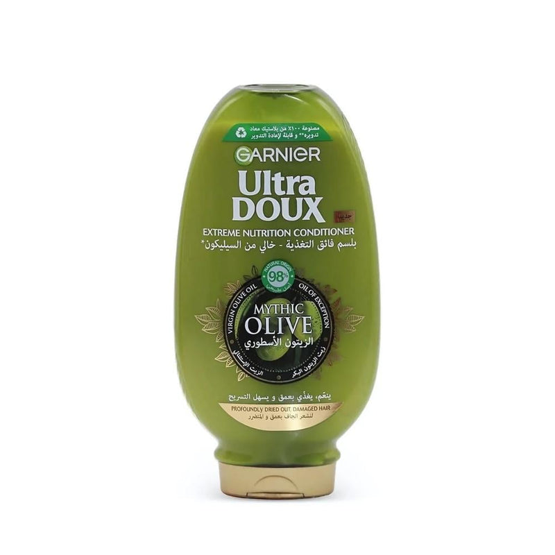 Garnier Ultra Doux Conditioner Virgin Olive Oil, Dry Damaged Hair, 360ml