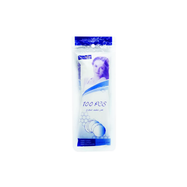 Linarose Cotton Makeup Remover Pads, 100 Count, Sensitive Skin