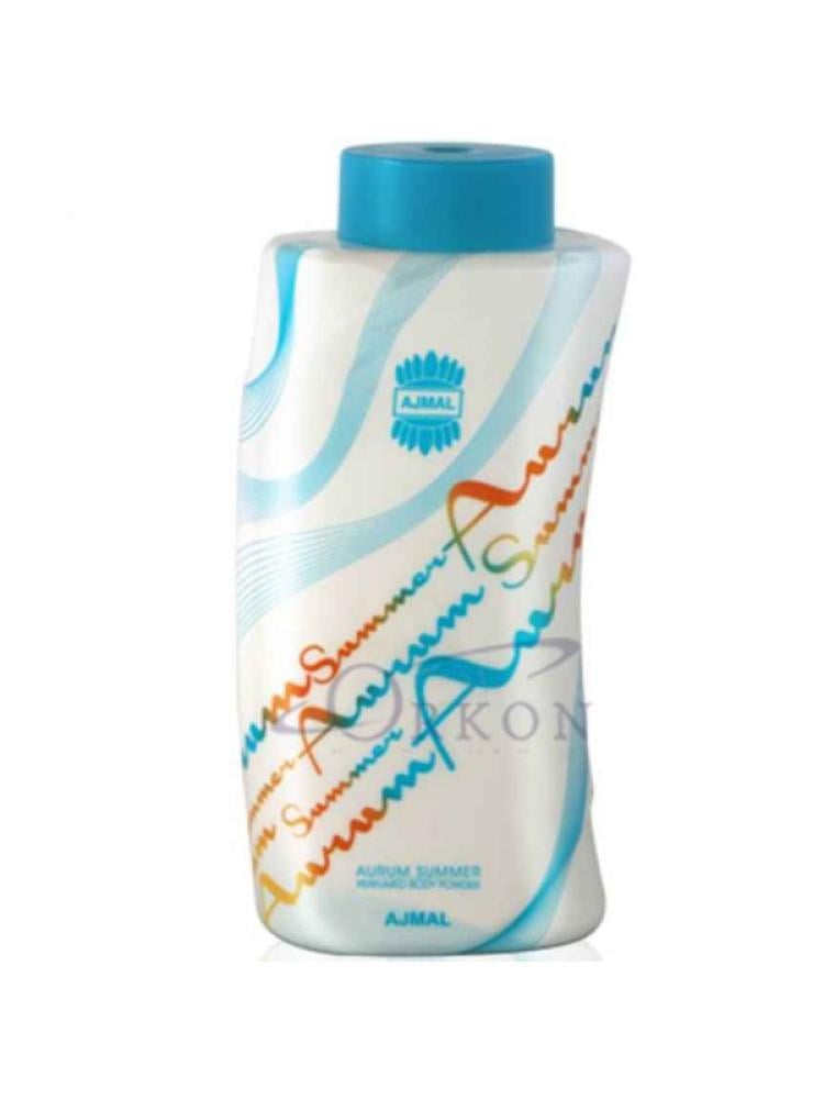 Ajmal Aurum Summer Body Powder - Musk Wood Vanilla - 100ml