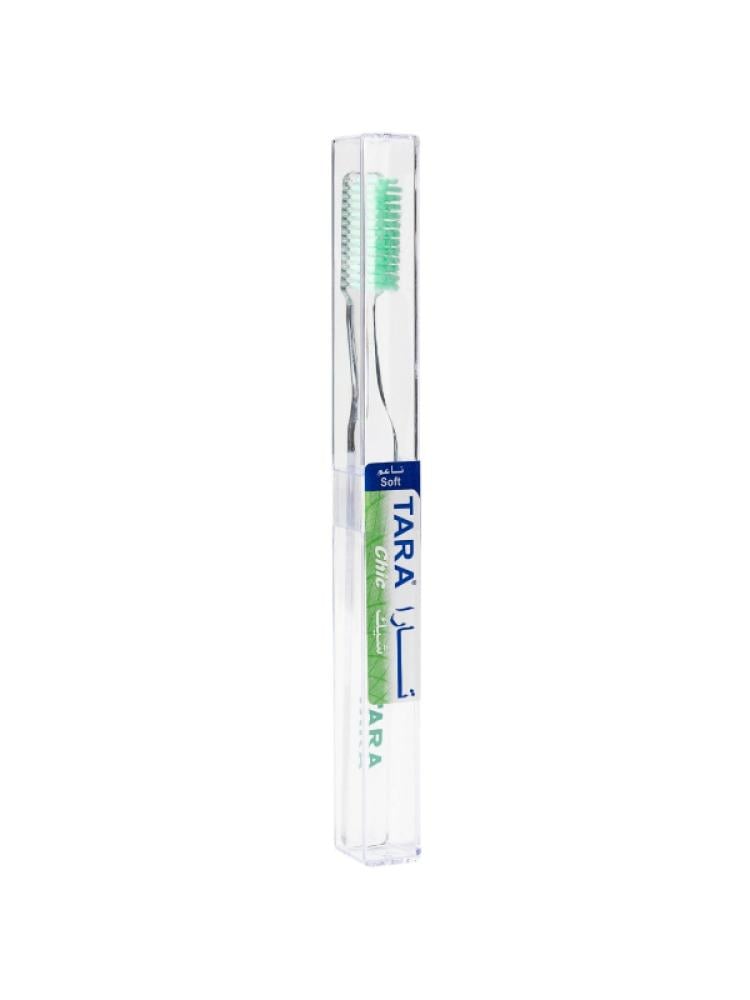 Tara Chic Soft Toothbrush with Soft Bristles, Assorted Colors