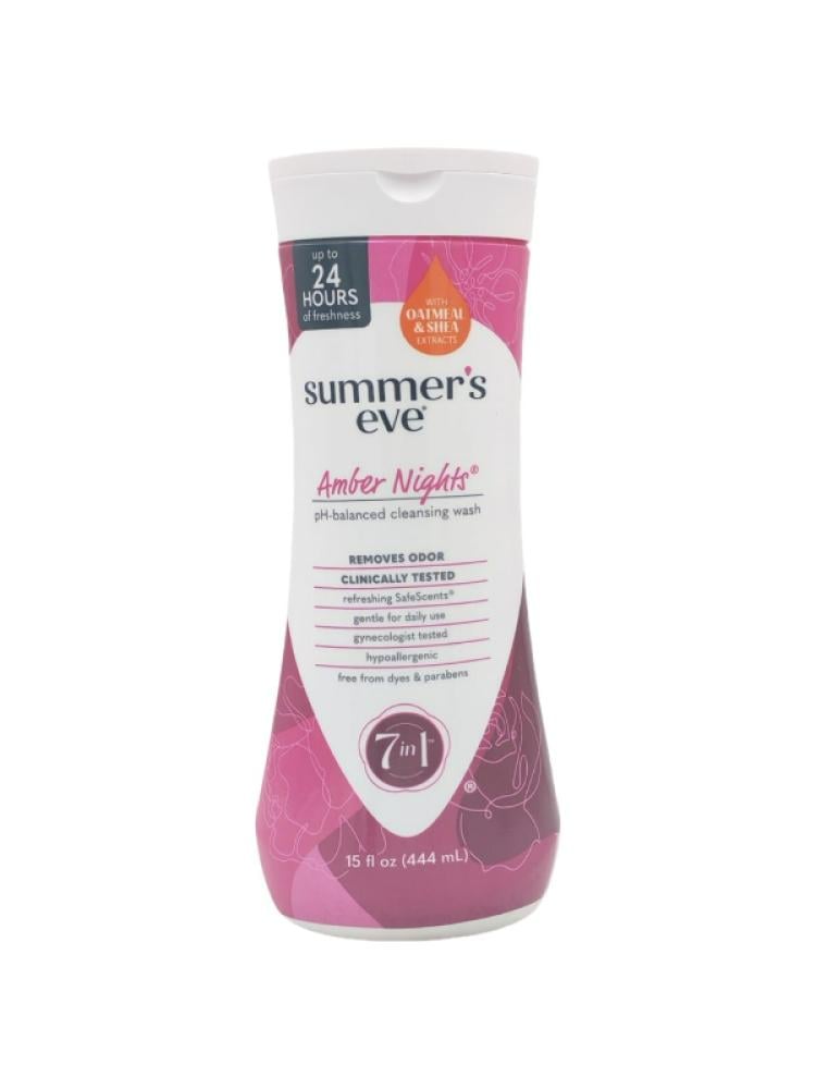 Summer's Eve Intimate Wash Amber Scent for 24hr Freshness - 444ml