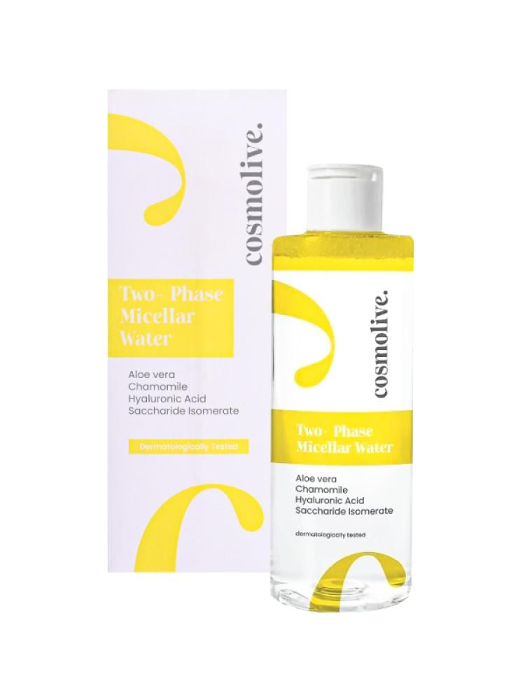 Micellar Water Makeup Remover Two-Phase Cosmolive 390ml