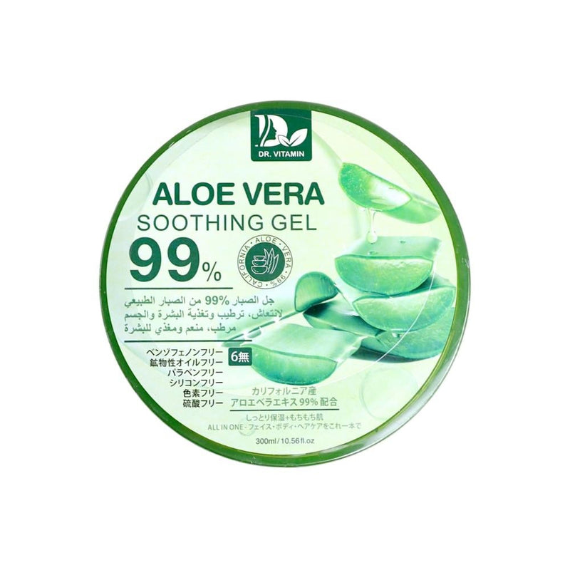 Best Moisturizing Gel Soothing Aloe Vera Face and Body Dr.Vitamin 300ml