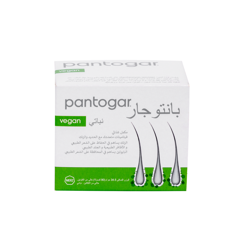 Best Hair Nail Supplement Strengthening Nutrient Complex Pantogar 90 Caps