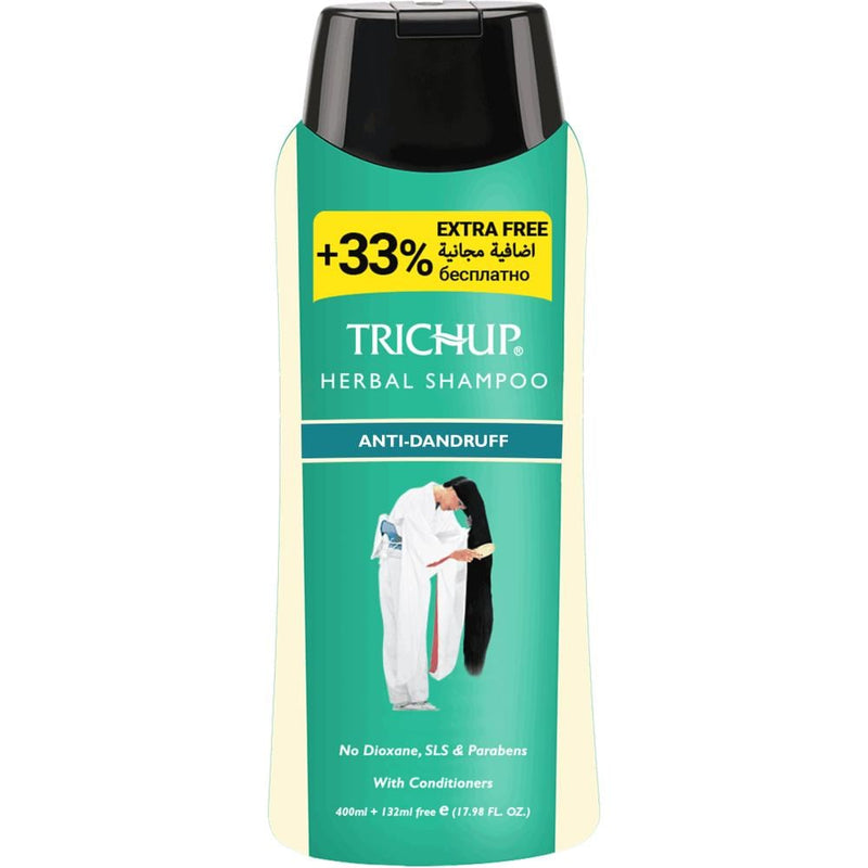 Sulfate Free Dandruff Shampoo Gentle Herbal Scalp Care Trichup 532ml