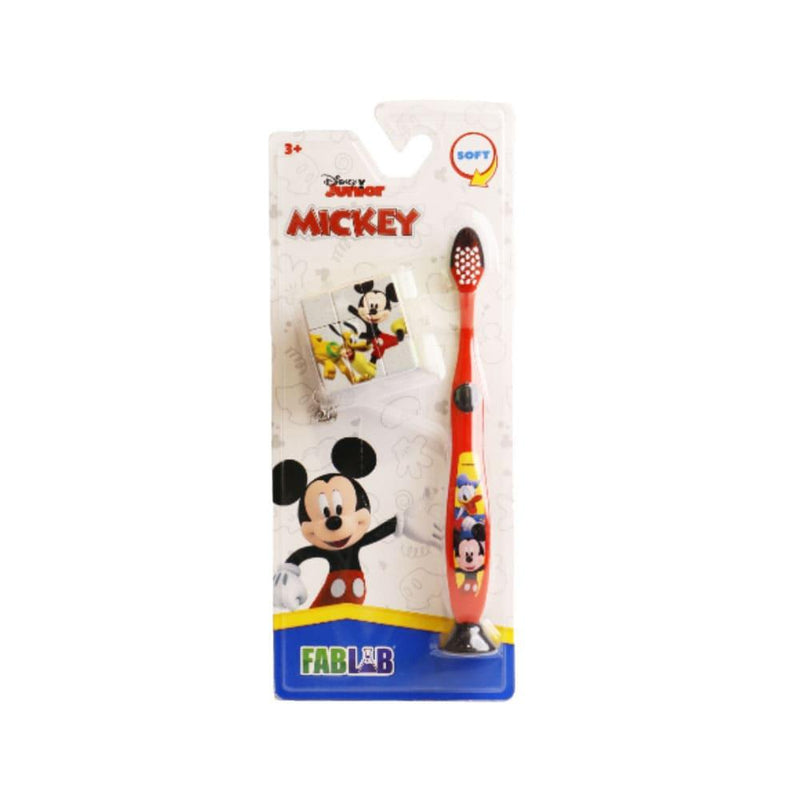 Manual Toothbrush for Kids Mickey Mouse Rubik's Cube Fab Lab 1-Pack