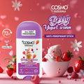 Cosmo Raspberry Cream & Yogurt Antiperspirant Stick - 75g