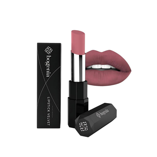 Buy Matte Lipstick Online Velvet Terracotta Long-Lasting Bogenia 3.6g