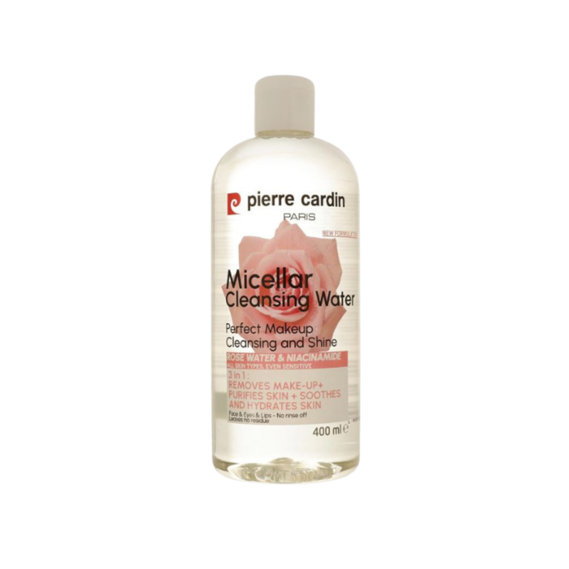 Pierre Cardin Facial Toner and Makeup Remover Rose Extract 400ml