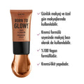 Nyx Born to Glow Creamy Shimmer Highlighter in 04 Sun Goddess, Liquid