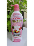 A Bonne Yogurt & Snail Skin Lightening Body Lotion with UV Protection, 500ml