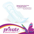 Night Sanitary Pads with Wings High Absorbency Private 8 Pads