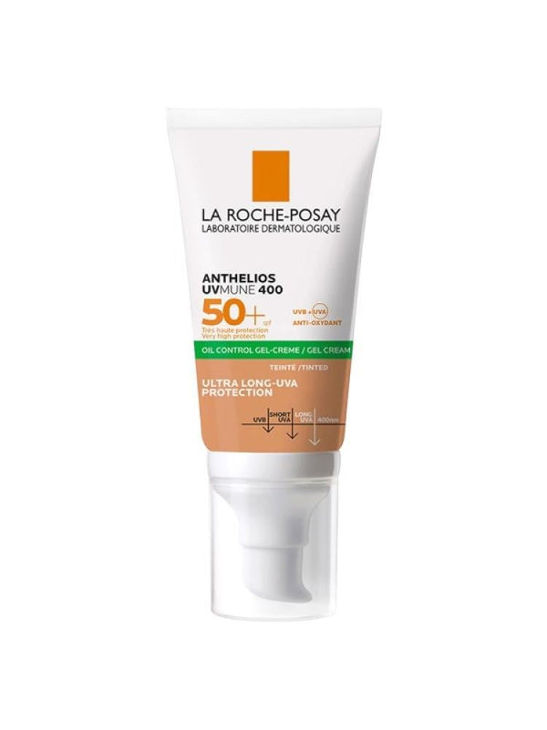 Tinted Hydrating Gel Cream Sunscreen SPF 50+ Oil Control La Roche-Posay 50ml