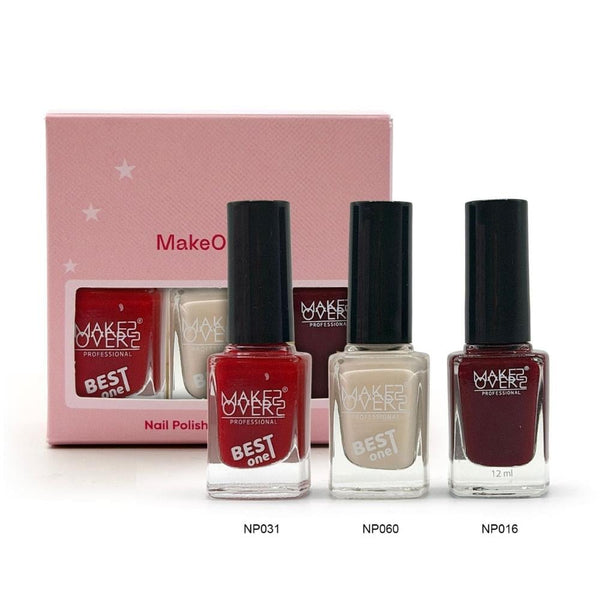 Nail Polish Set Long-Lasting Glossy Finish Makeover 22 3 Pieces