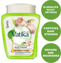Hair Oil Bath Garlic Extract Strengthening Formula Vatika 500g