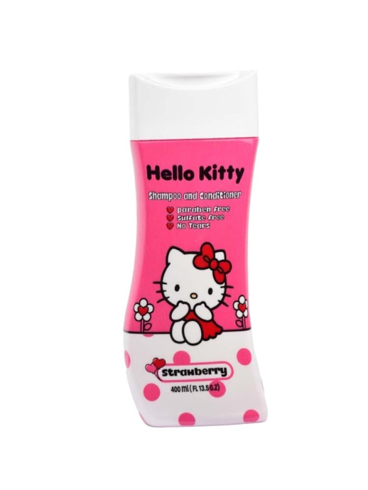 Hello Kitty Strawberry Shampoo and Conditioner - 400 ml