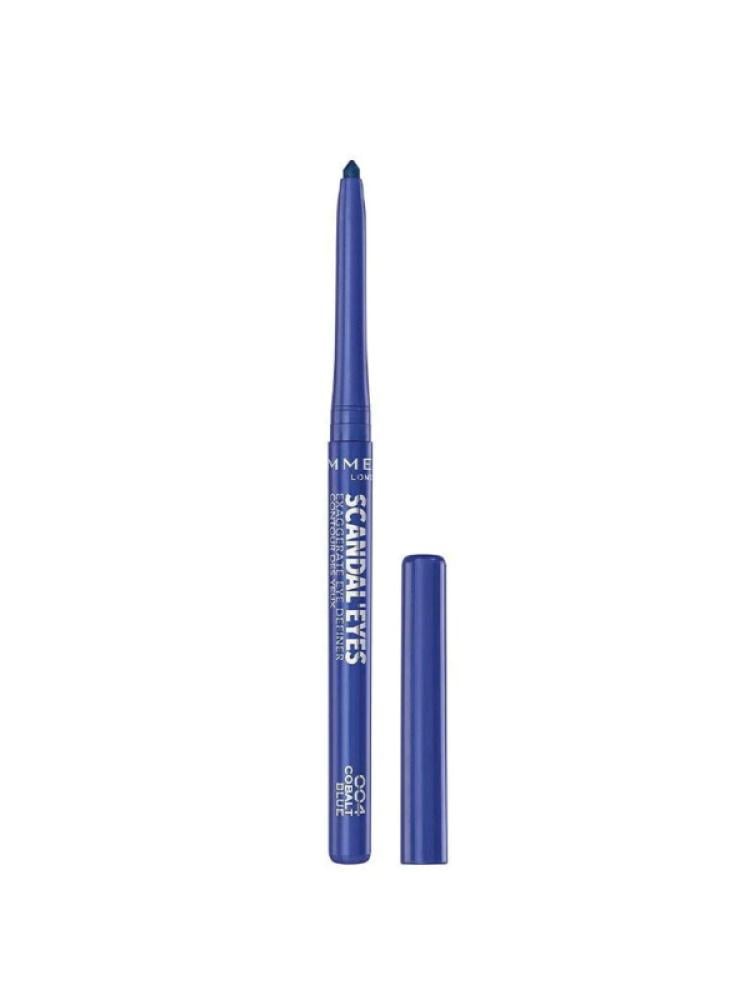 Rimmel London Scandaleyes Exaggerate Waterproof Liquid Eyeliner - Cobalt Blue