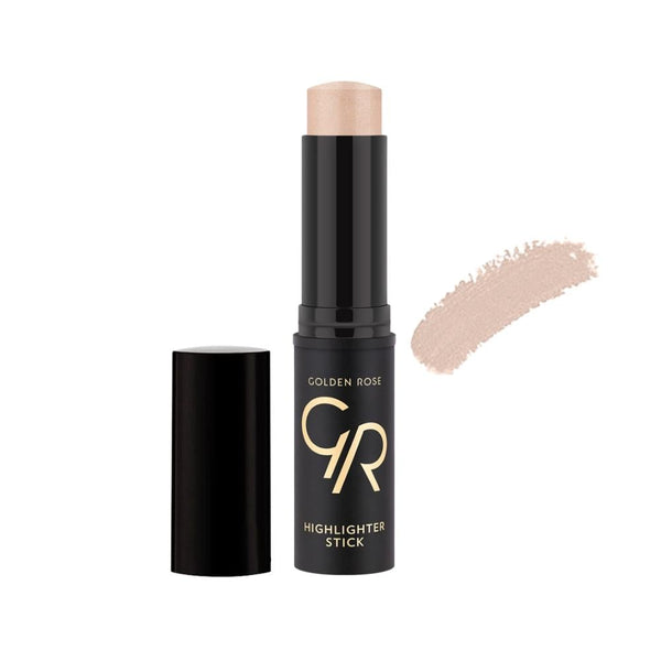 Golden Rose Creamy Highlighter Stick 01 Bright Gold Face Makeup