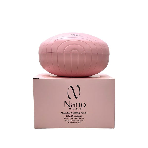 Perfumed Body Powder Musk and Pomegranate Scent Nano Rose 200g