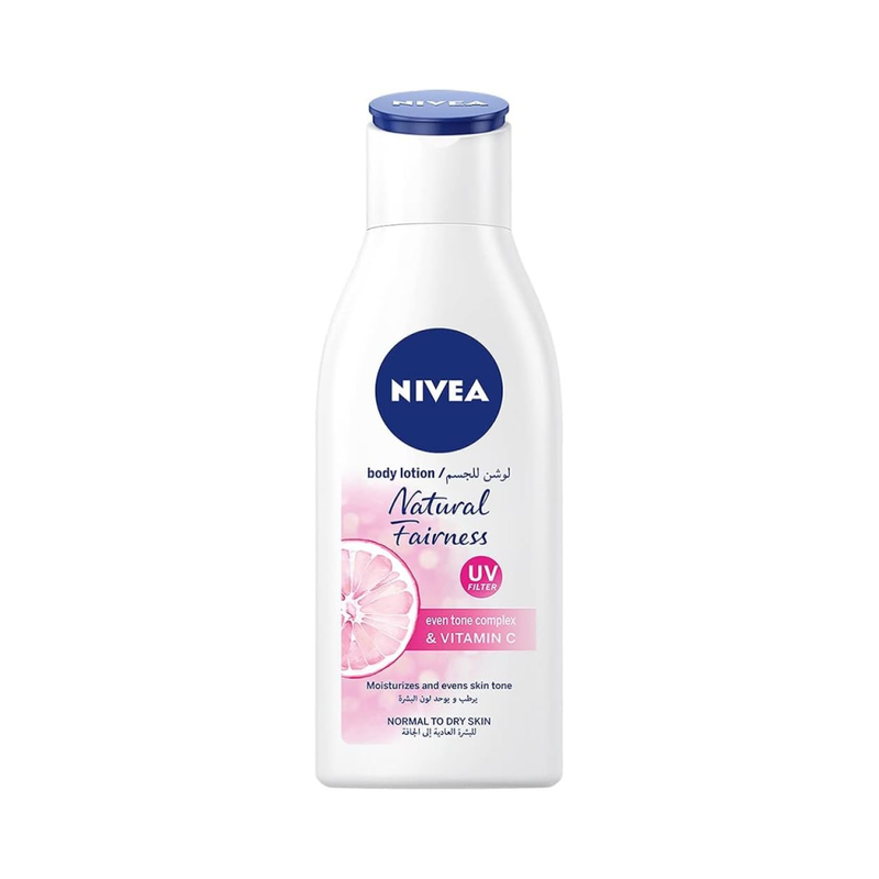 Nivea Natural Brightening Body Lotion with Vitamin C & Cherry Extract, 250ml