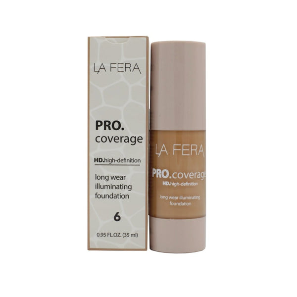 Lavera Pro Coverage Foundation 06, Full Coverage Cream, 35g