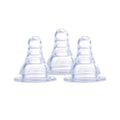 Pigeon Silicone Nipple Narrow Neck Newborn 3 Pack