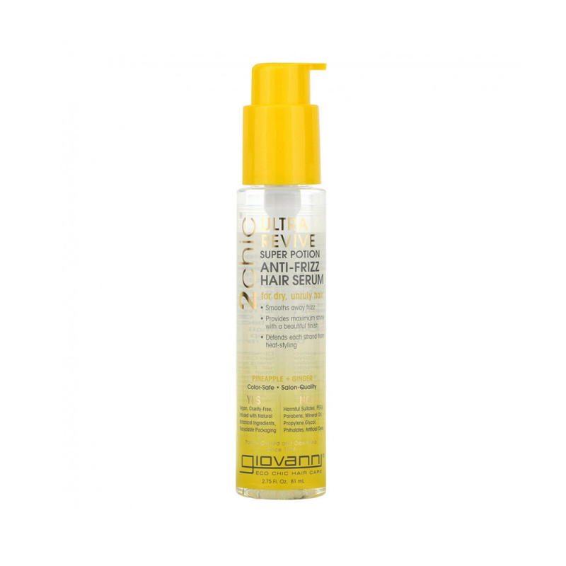 Hair Regrowth Serum Anti-Frizz Ginger & Pineapple Giovanni 81ml
