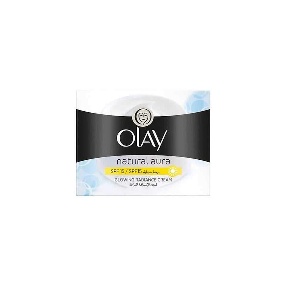 Olay Natural Aura Radiant Glow Cream with Mulberry Extract Day Cream SPF 24 50g