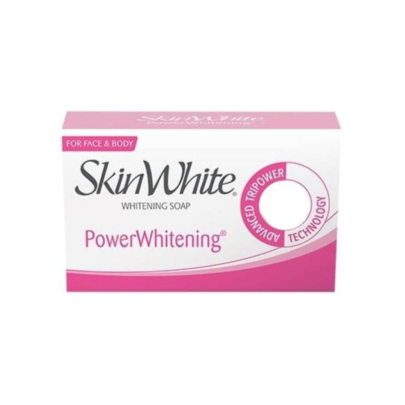 Skin White Power Brightening Face & Body Soap, 125g