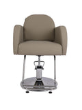 Salon System G8232 Ladies Chair - Grey, Hydraulic, Metal Base