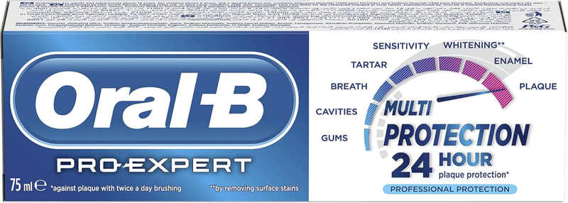 Toothpaste for Cavity Protection Pro-Expert Fresh Clean Oral B 75ml