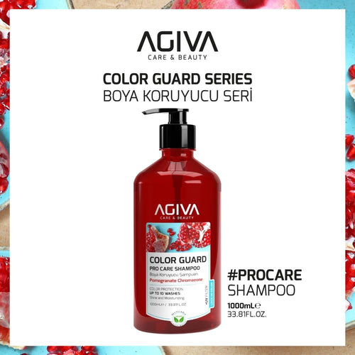 AGIVA Pomegranate Color Protection Shampoo, 1000ml