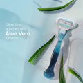 Gillette Venus Smooth Aloe Vera Hair Removal Razor for Women