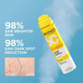 Garnier Super UV Invisible Sunscreen SPF 50+ with Vitamin C - 75ml