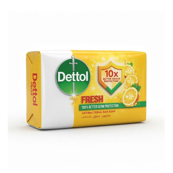 Antibacterial Bar Soap Refreshing Lemon & Orange Blossom Dettol 165g