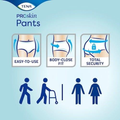Tena Unisex Pants Incontinence Protection Large TENA 10 Pack