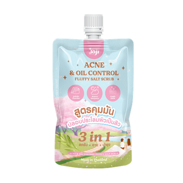 Purifying Salt Body Scrub for Blemish-Prone Skin Joji Secret Young 350g