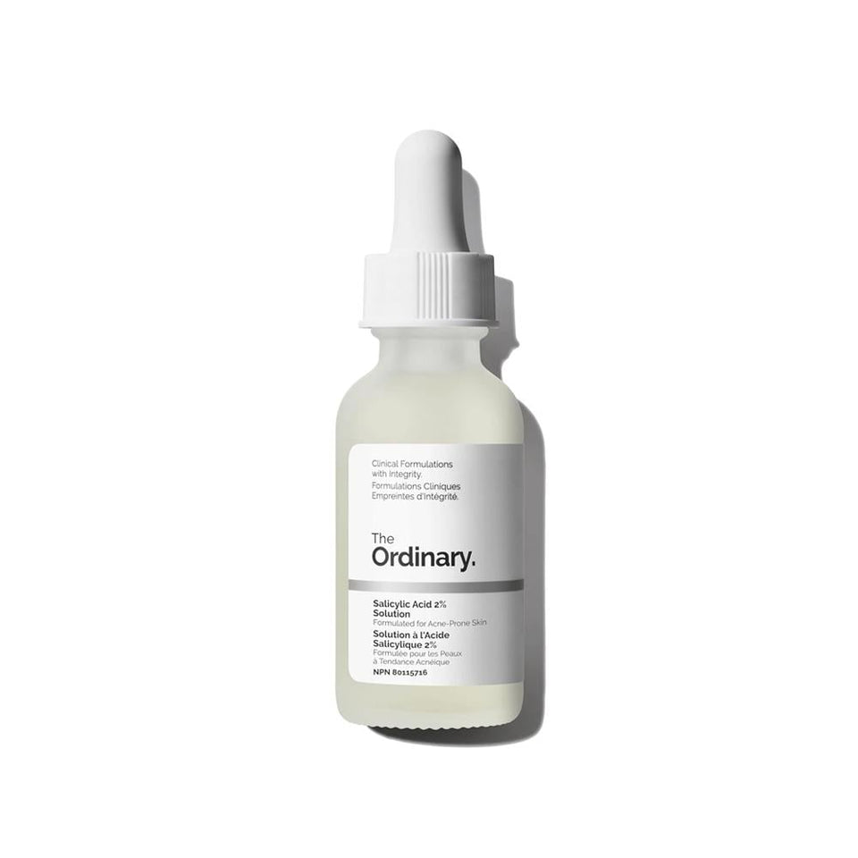 The Ordinary Salicylic Acid 2% Solution Acne Treatment for Clear Skin 30ml