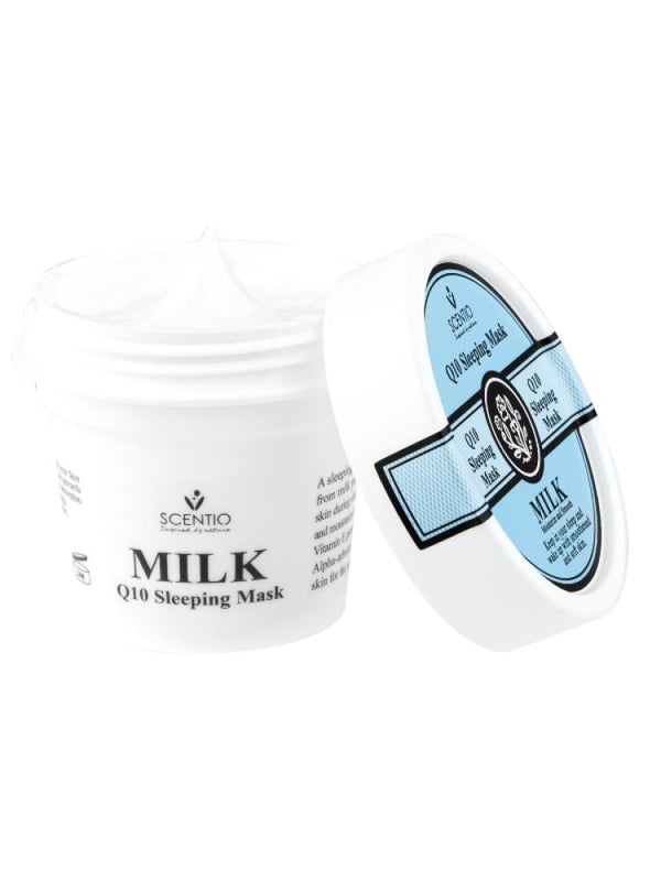 Sleeping Mask Brightening Q10 Milk Extract Scentio 45g