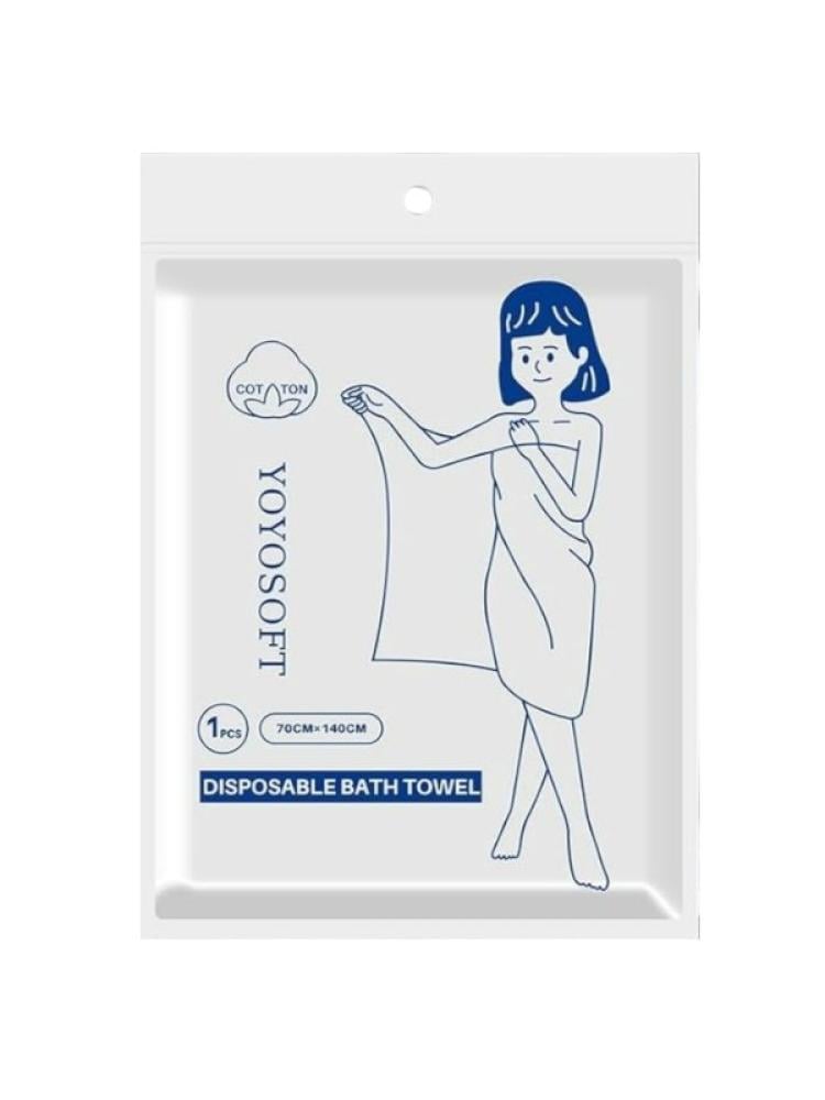 Disposable Paper Bath Towels Large 70x140cm Soft Absorbent YOYOSOFT 10 Pack
