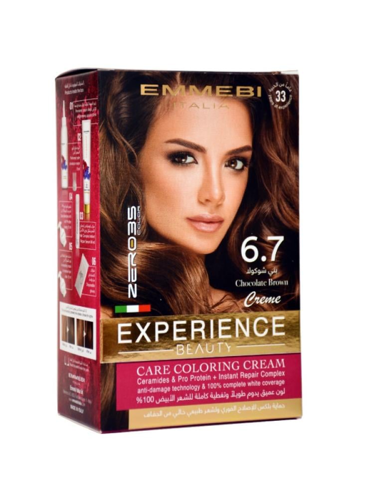 Zero35 Care Coloring Cream Chocolate Brown - Ceramides & Pro Protein